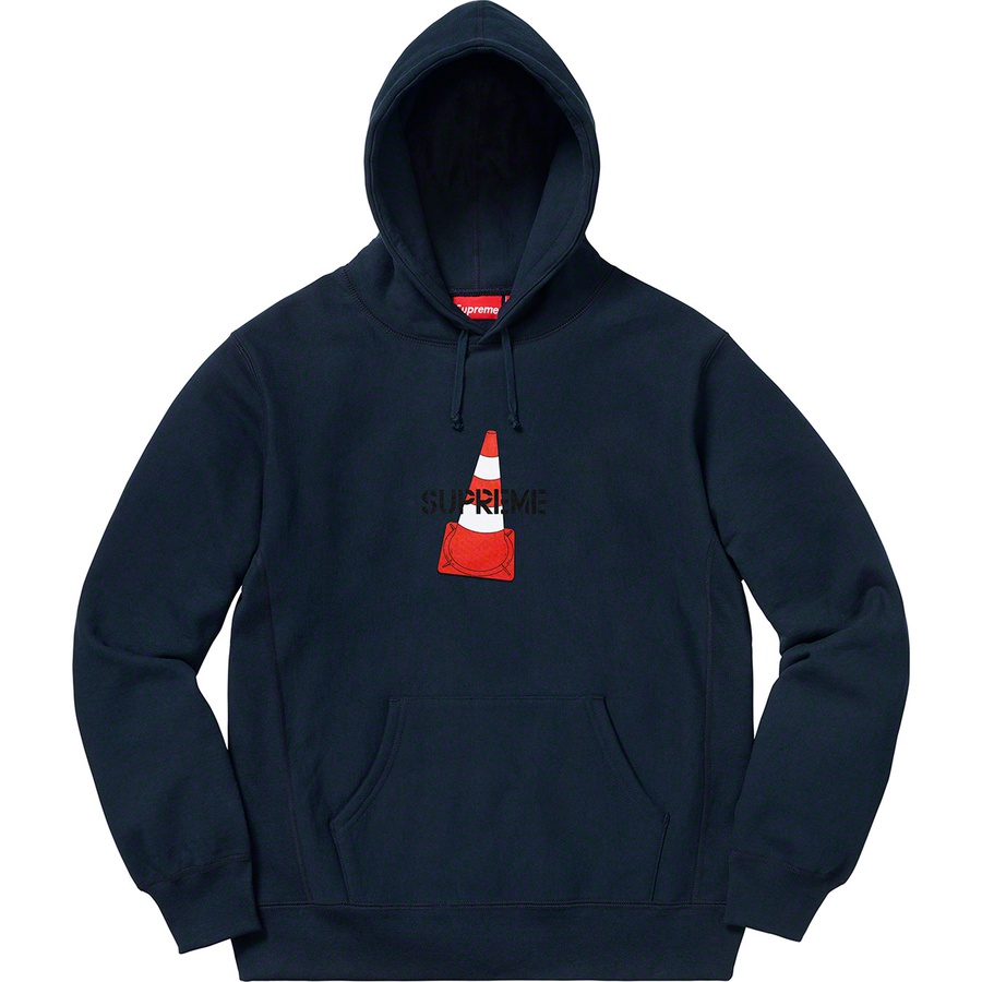 supreme cone hooded sweatshirt