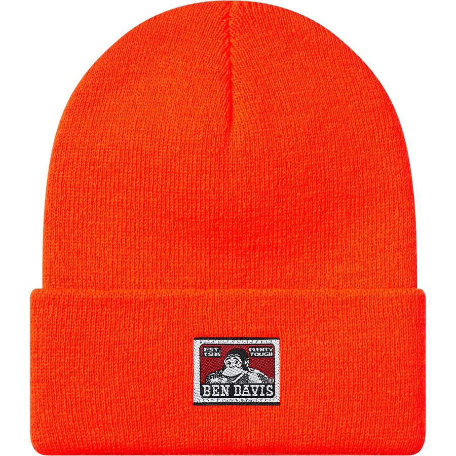 supreme ben davis beanie