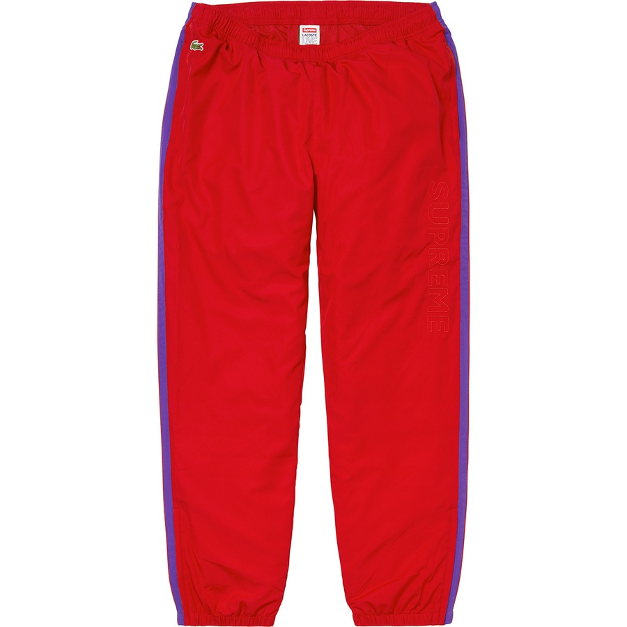 Supreme x Lacoste Track Pant Red 