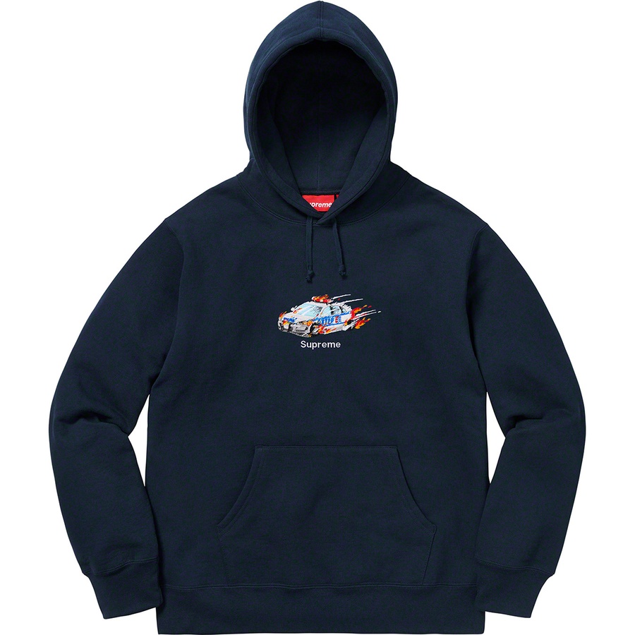 supreme cop car hoodie