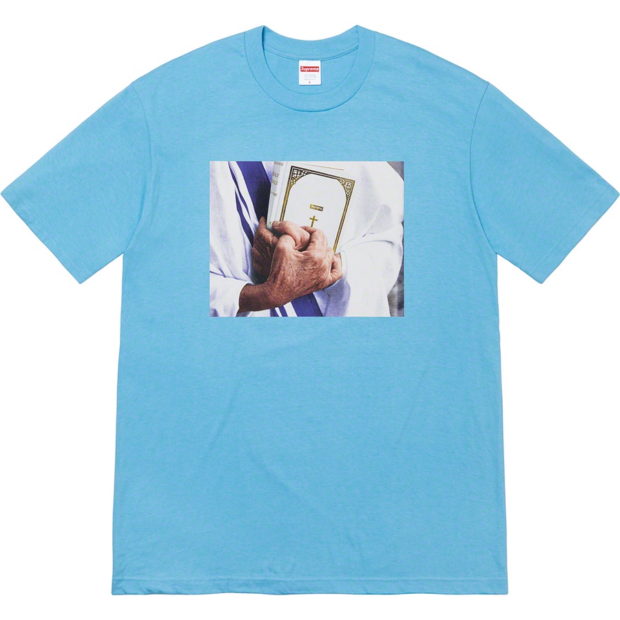 Supreme bible tee on sale