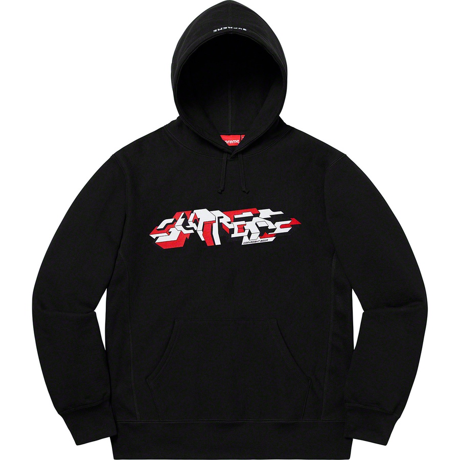 supreme delta logo hoodie