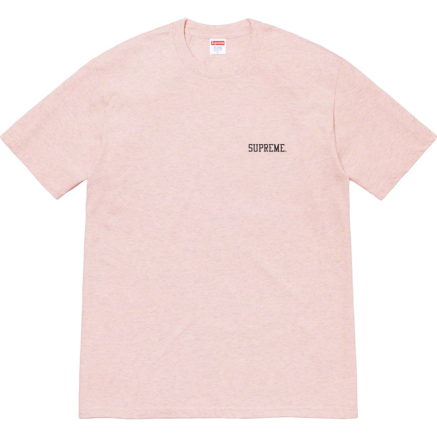 supreme tee pink