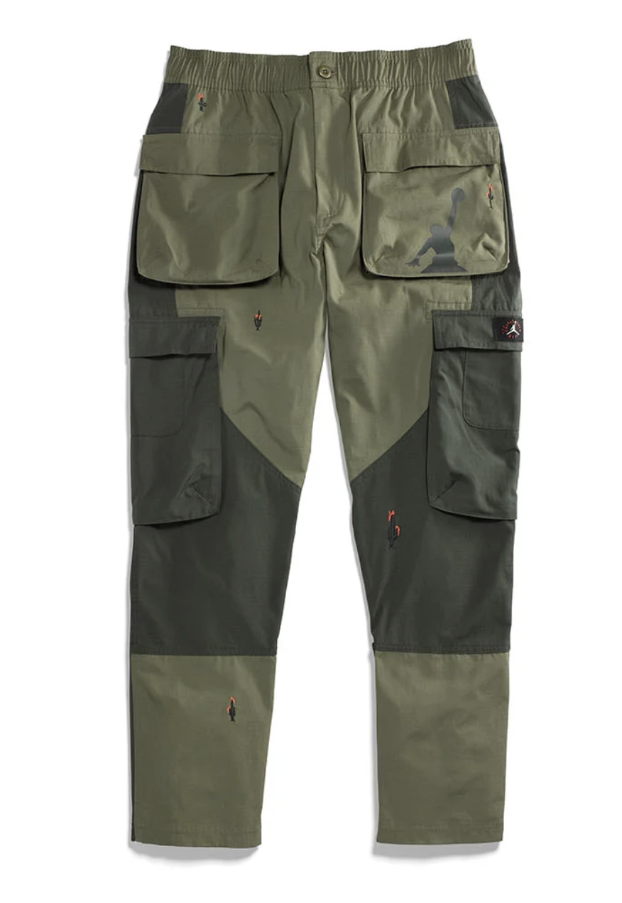 travis scott x jordan cargo pants