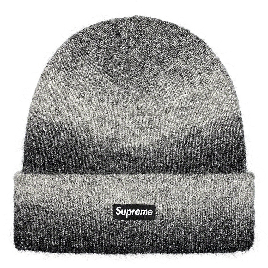 supreme mohair beanie white