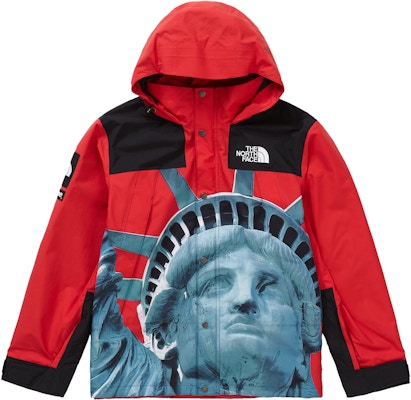 Supreme X The North Face Statue Of Liberty Mountain Jacket Red Novelship Supreme X The North Face Statue Of Liberty Mountain Jacket Red Novelship