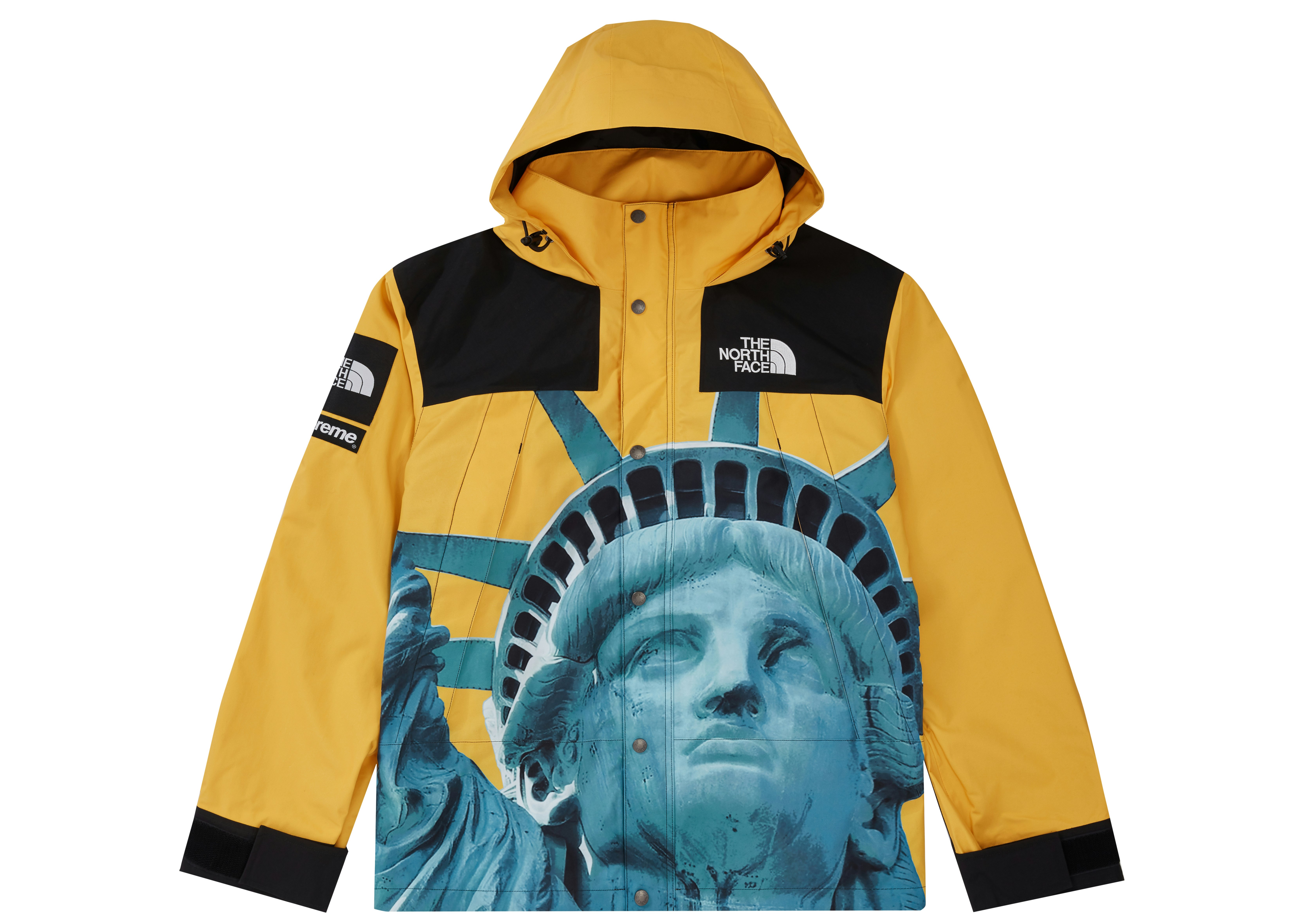 Supreme x The North Face Statue of Liberty Mountain Jacket Yellow -  Novelship