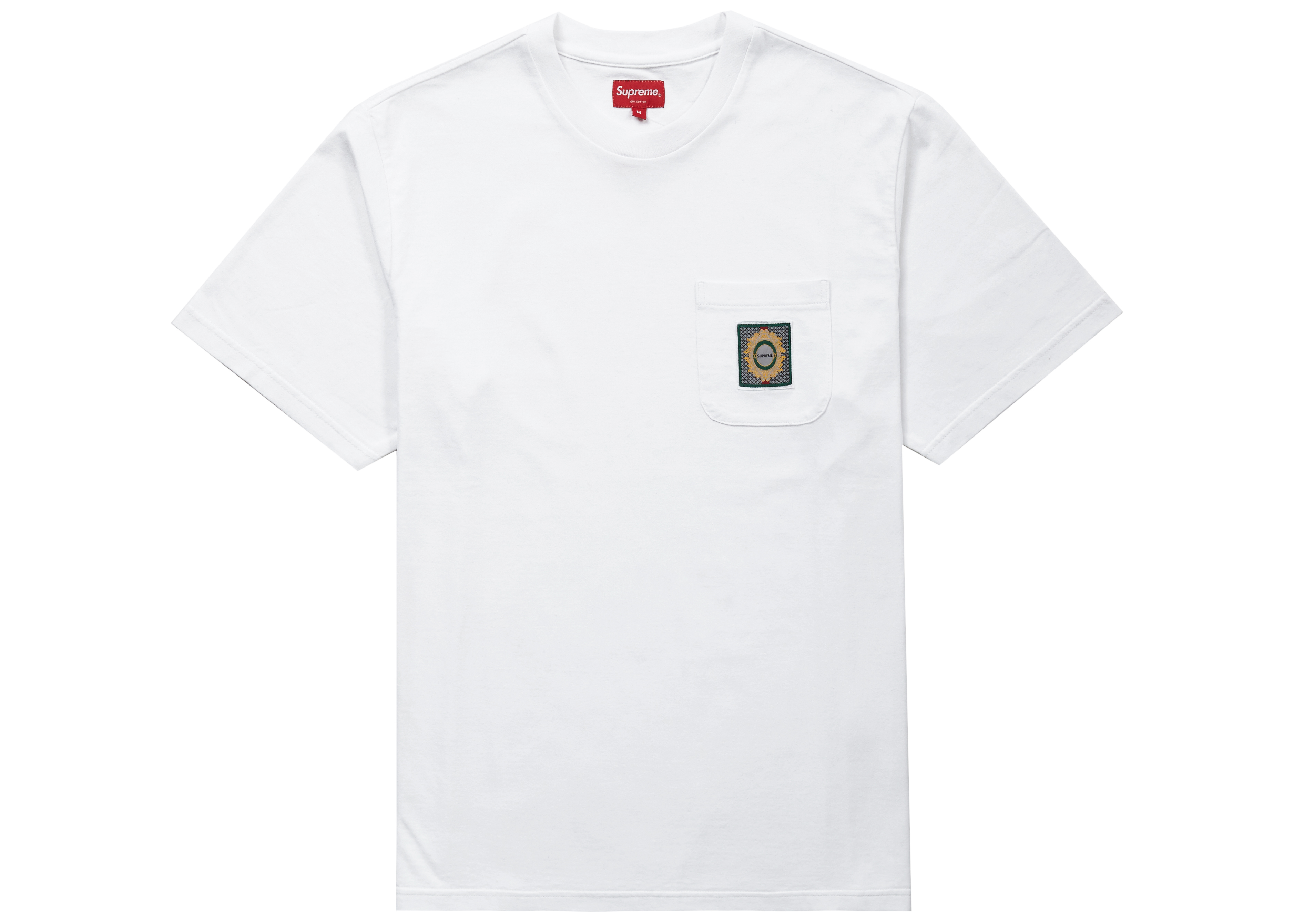 supreme crest tee black