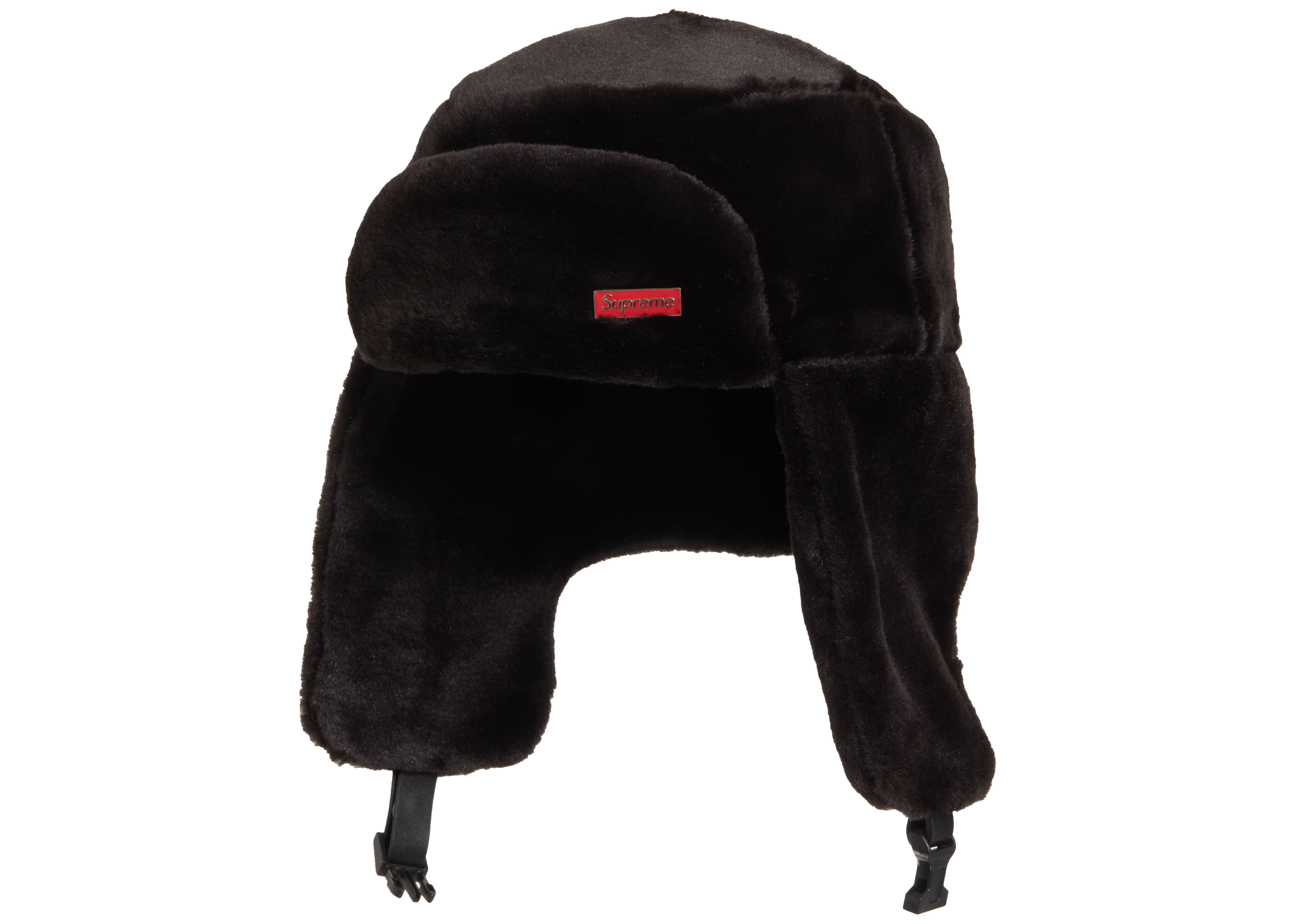 Supreme Faux Fur Ushanka Hat Black - Novelship