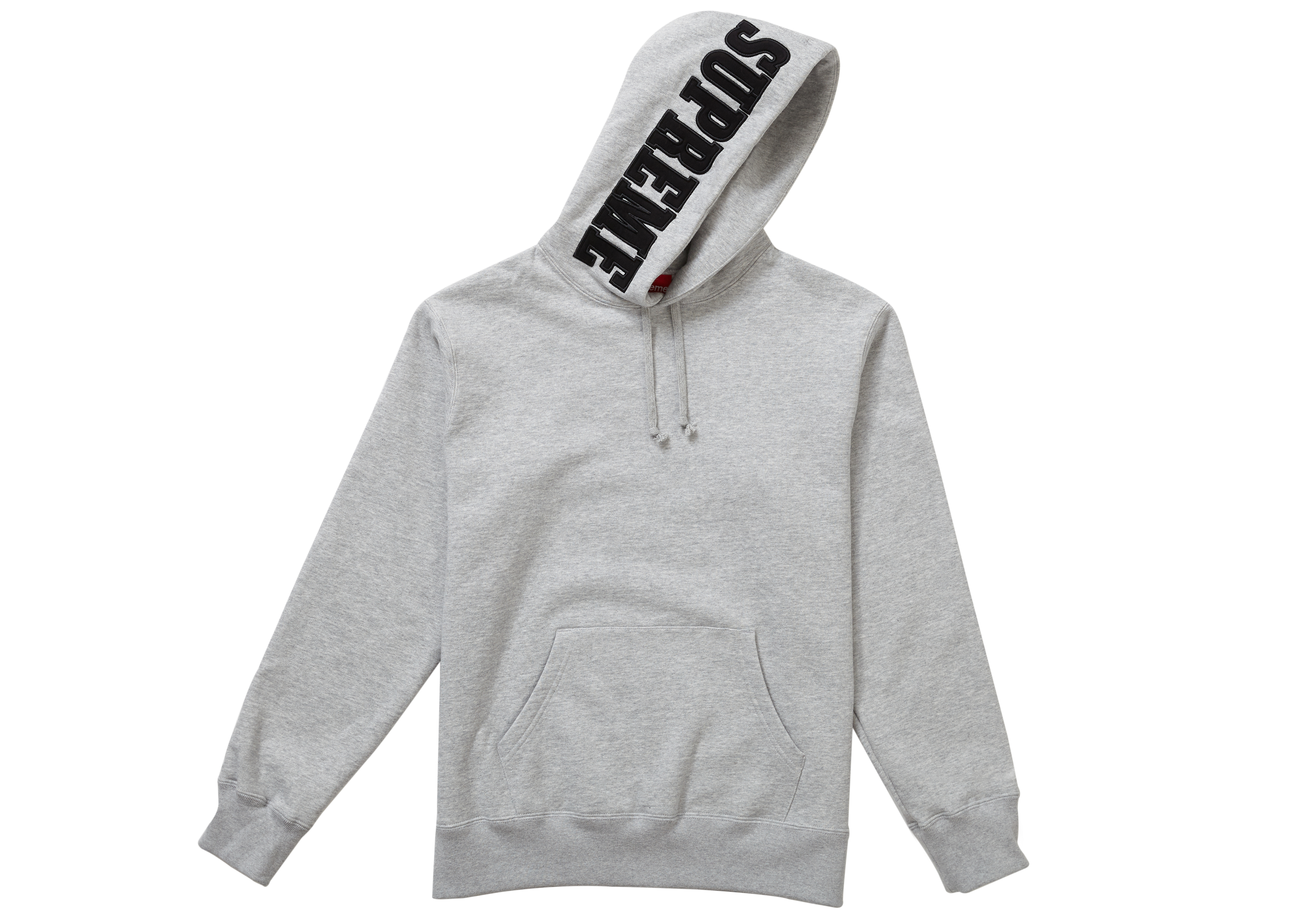 supreme mirrored logo hooded sweatshirt