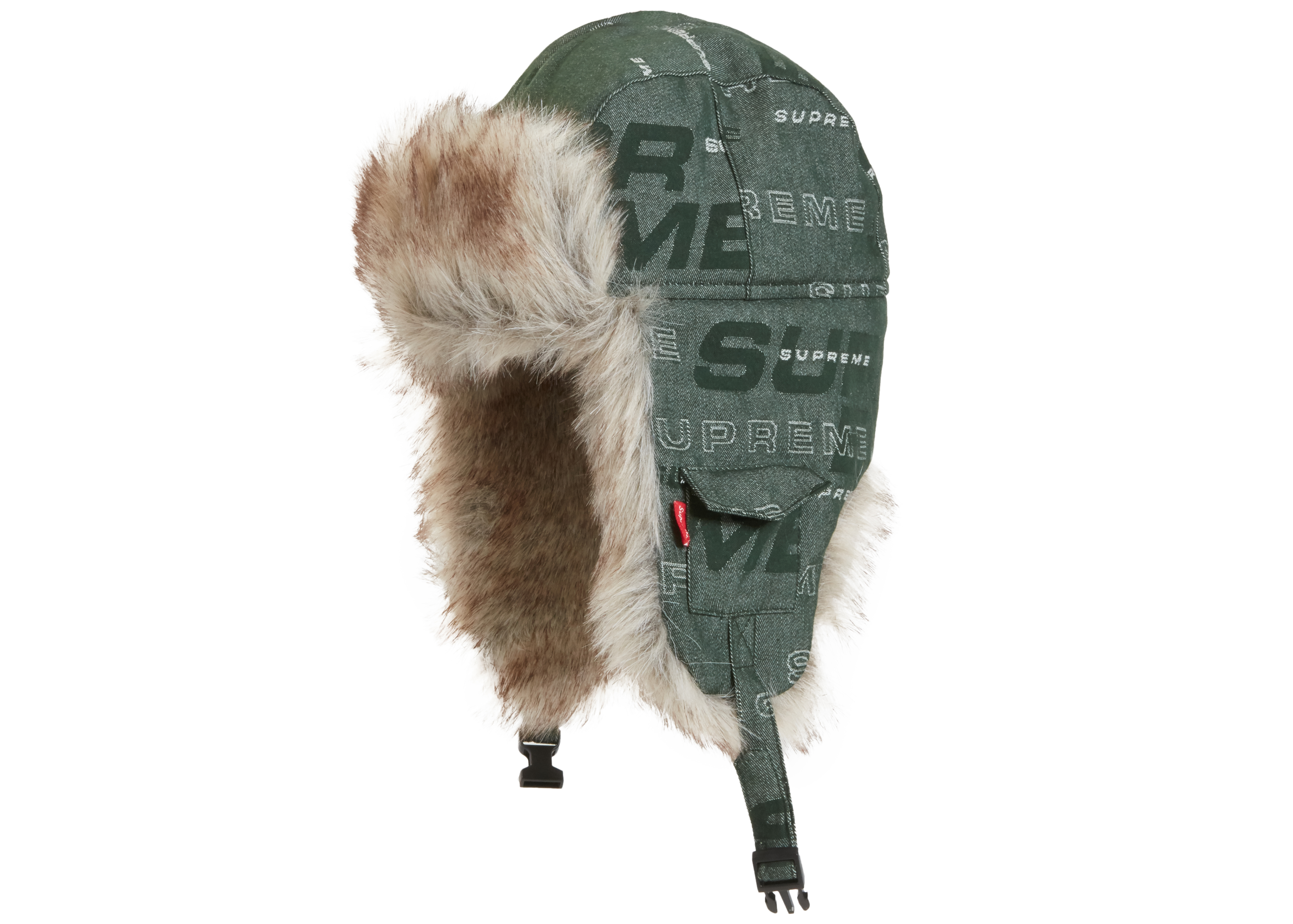 Supreme Dimensions Logo Denim Trooper Green Novelship