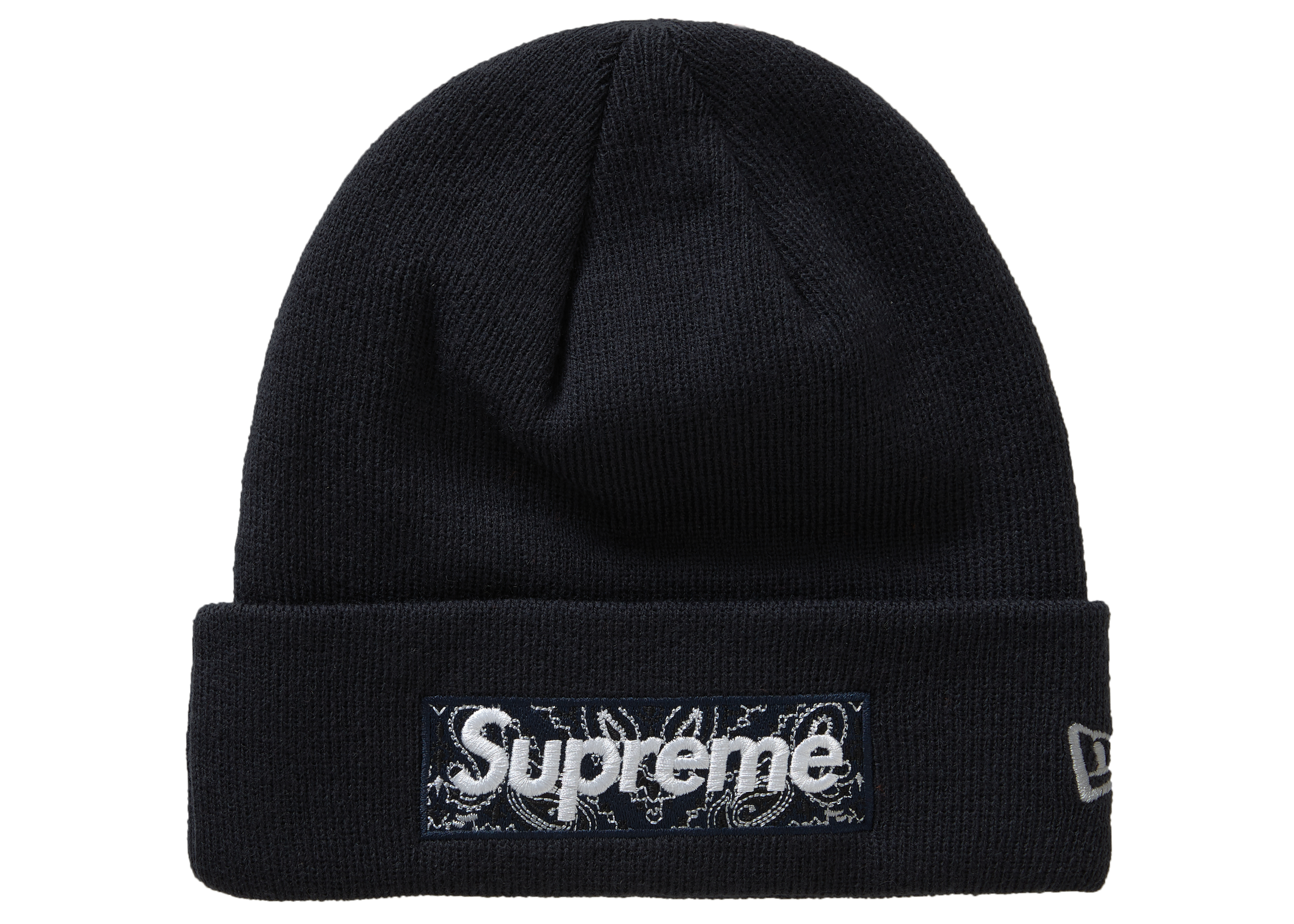 supreme new era beanie box logo