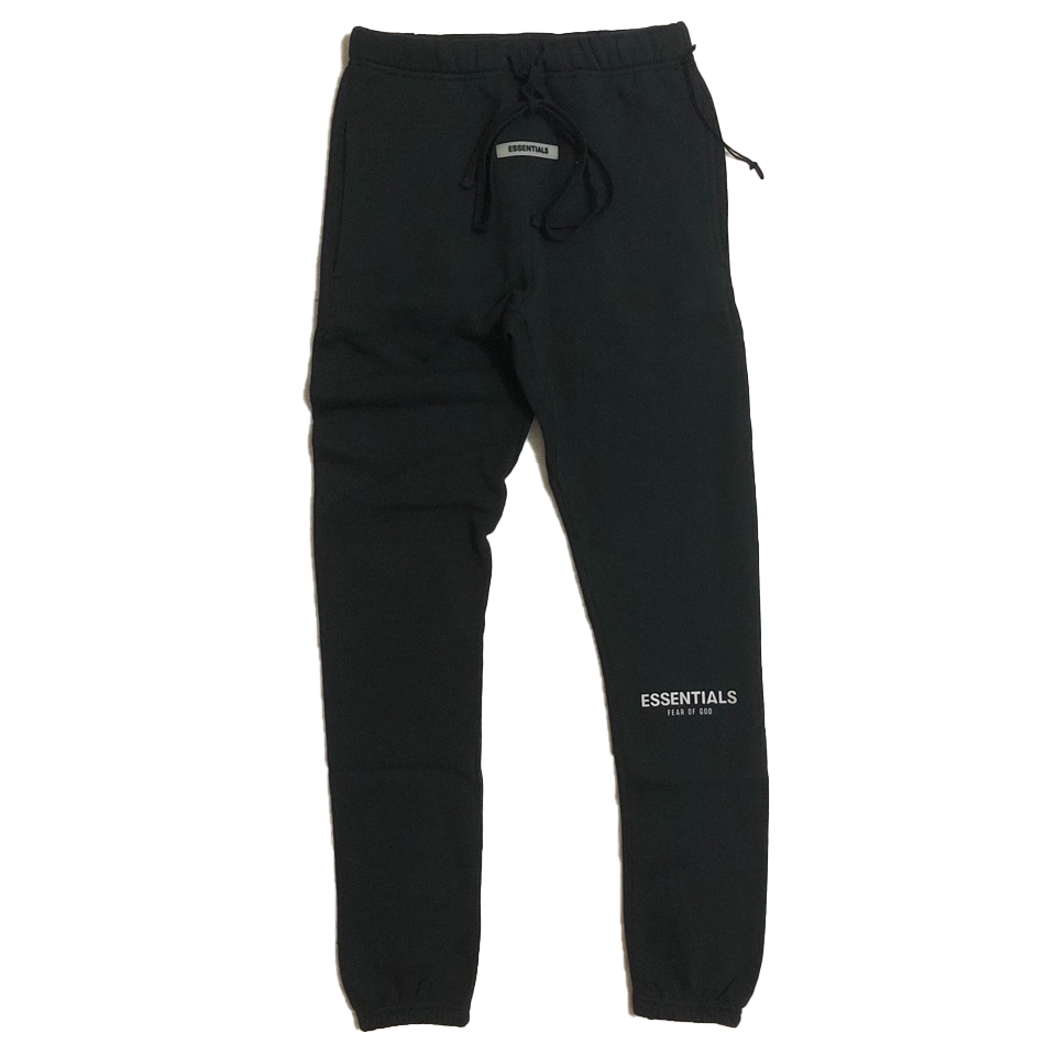 fear of god black sweatpants