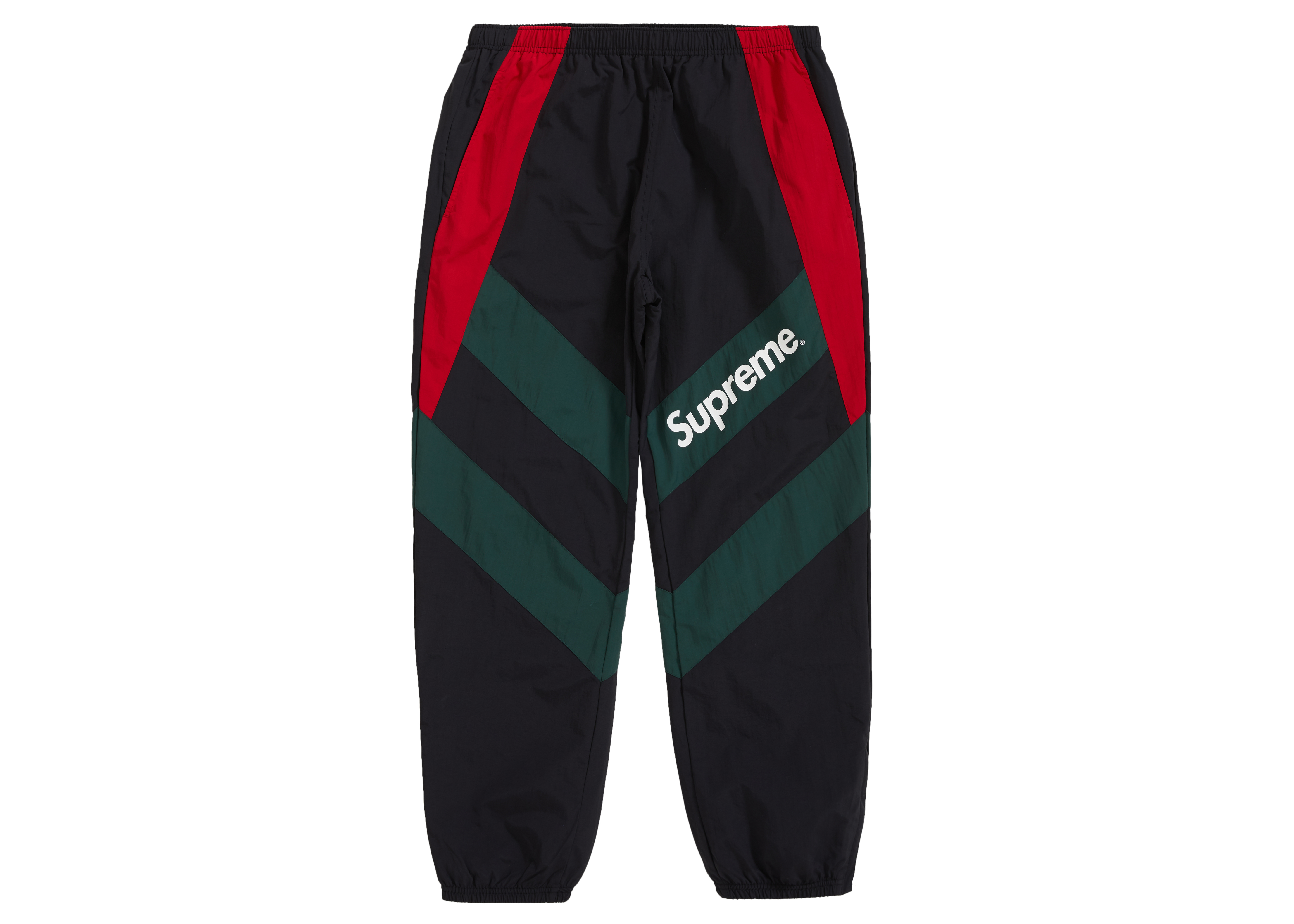 supreme paneled track pants