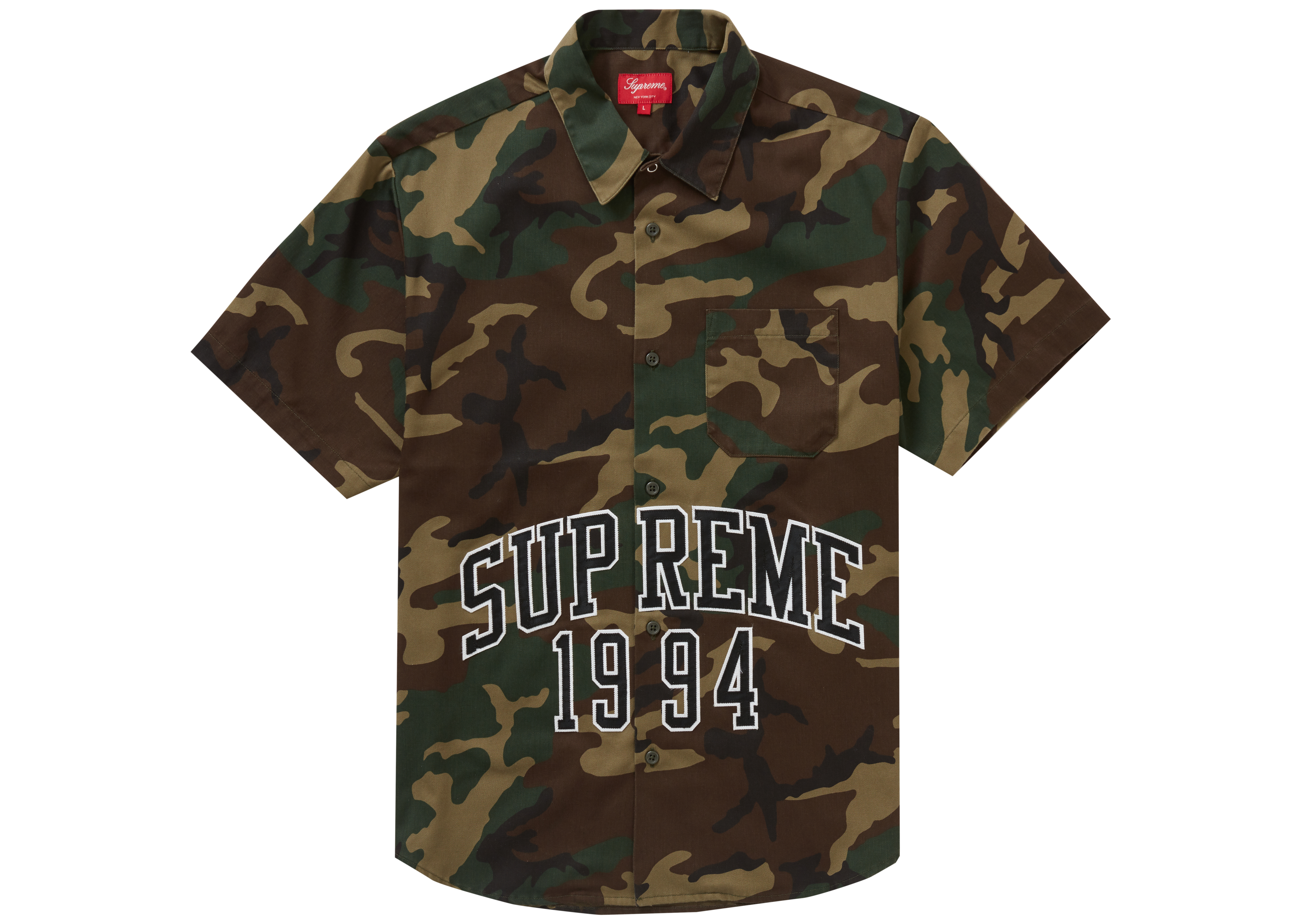 camouflage supreme shirt