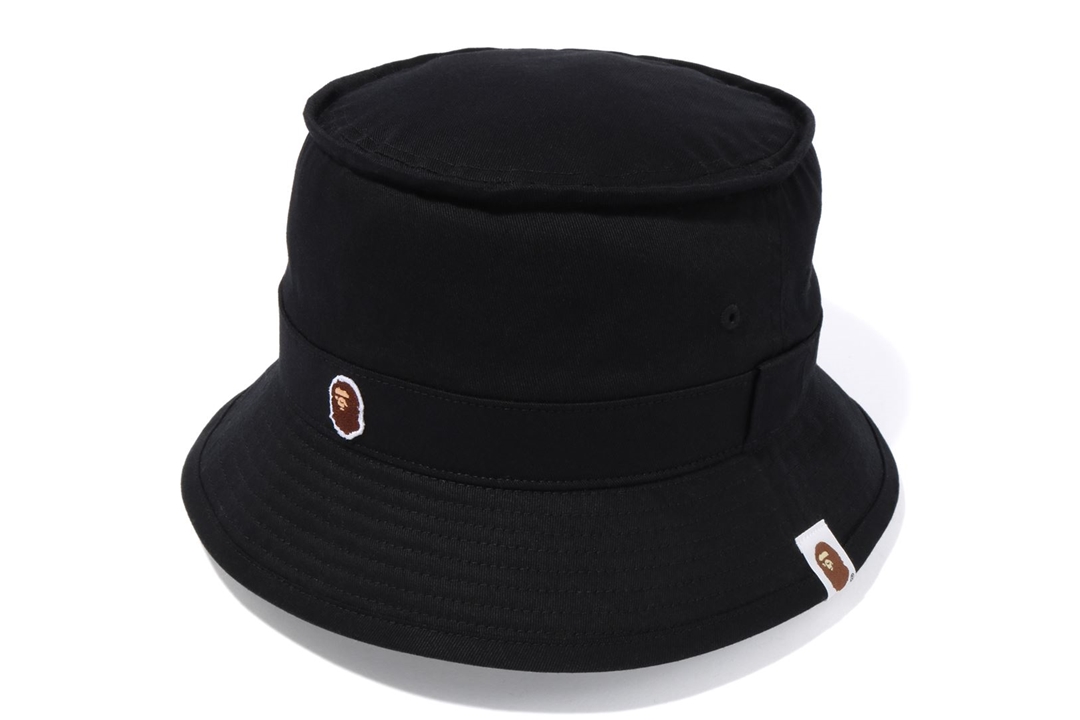 BAPE Ape Head One Point Bucket Hat 