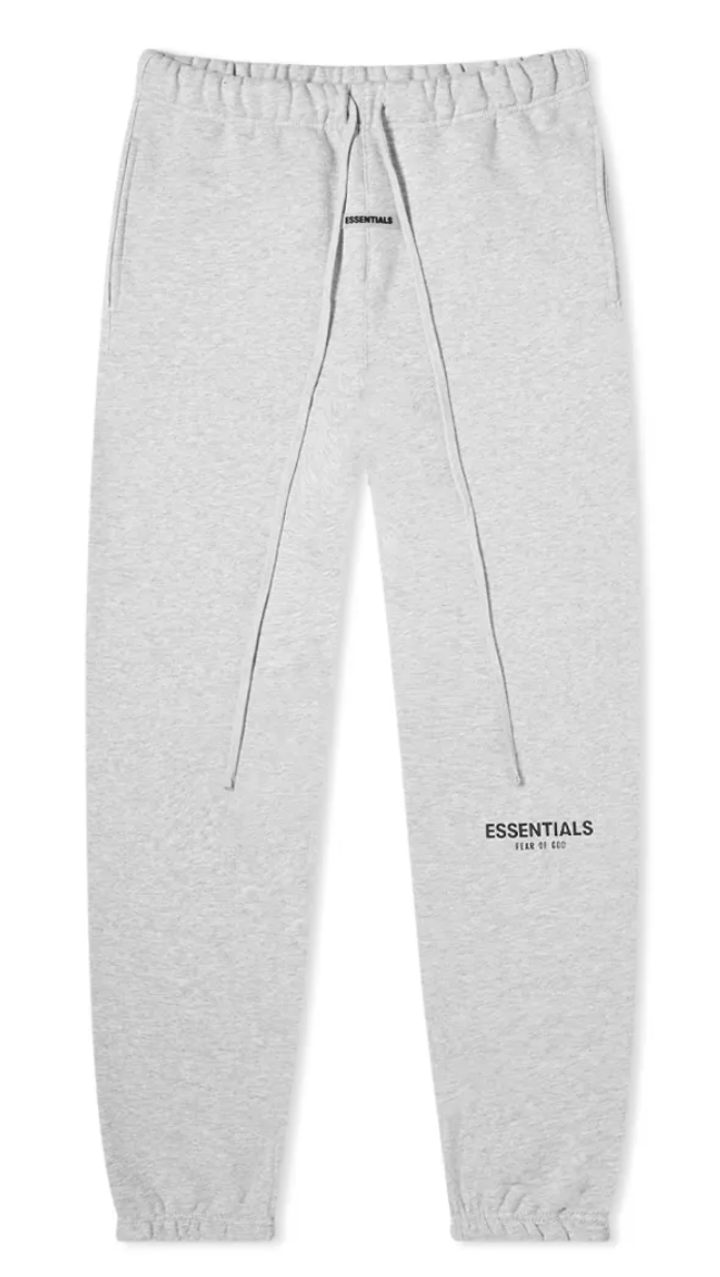 essentials grey sweatpants