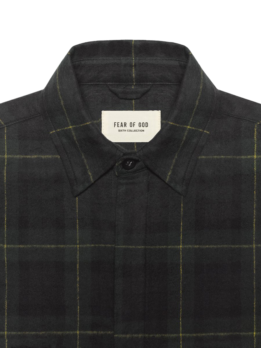 fear of god button up shirt