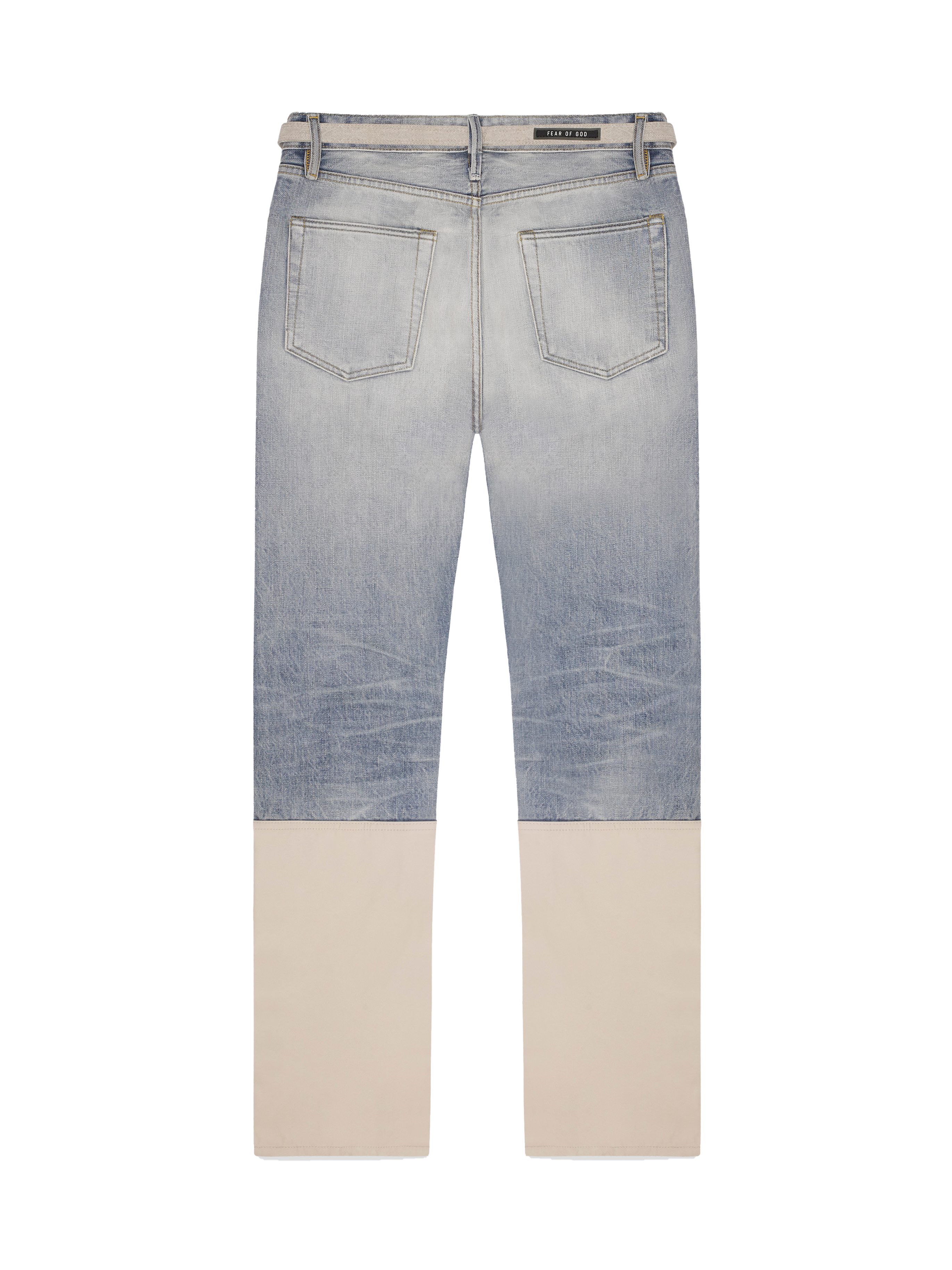 fear of god double front jeans