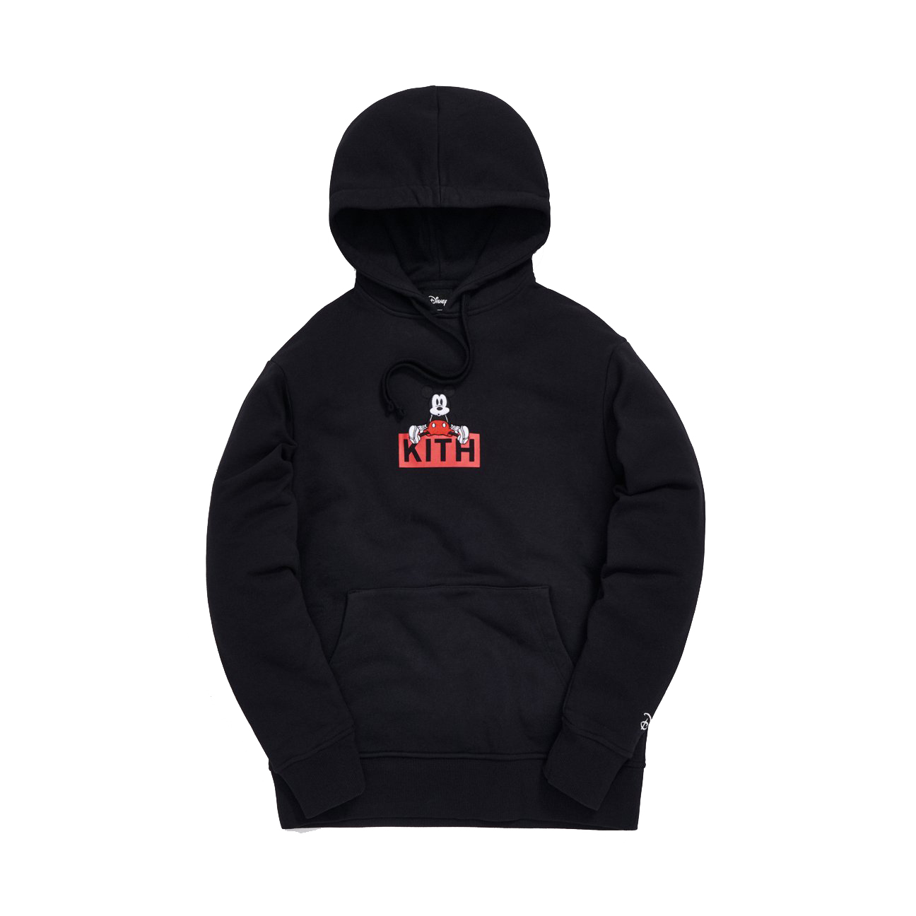 KITH x Disney Mickey Sleeve Patches Hoodie Red - Novelship