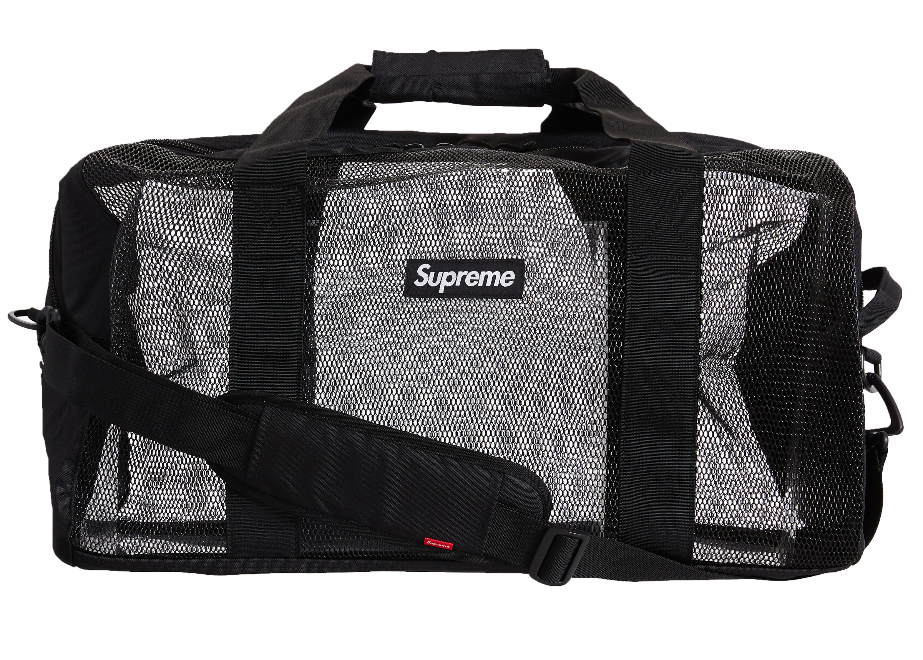 supreme suitcase black