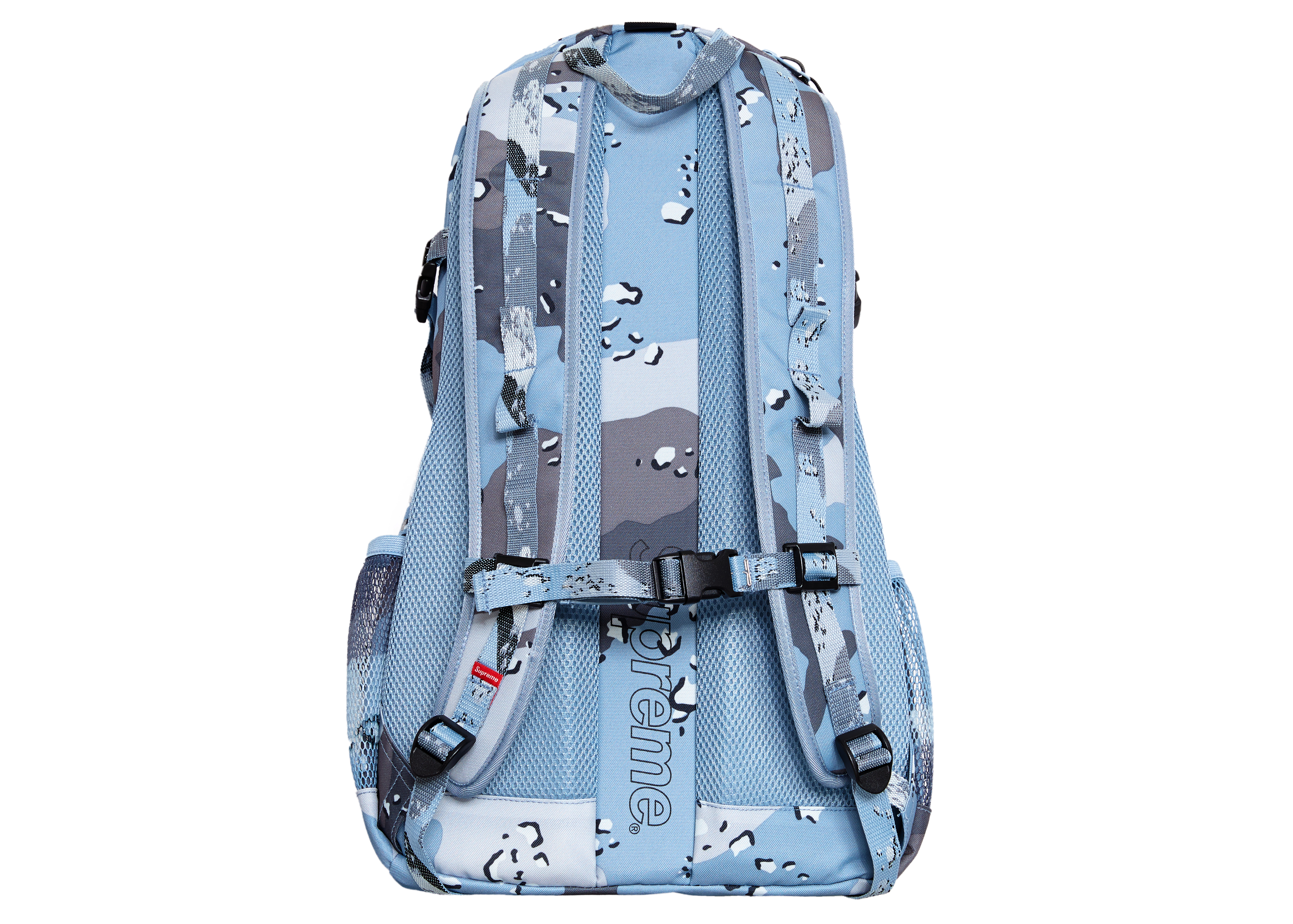 supreme backpack blue camo