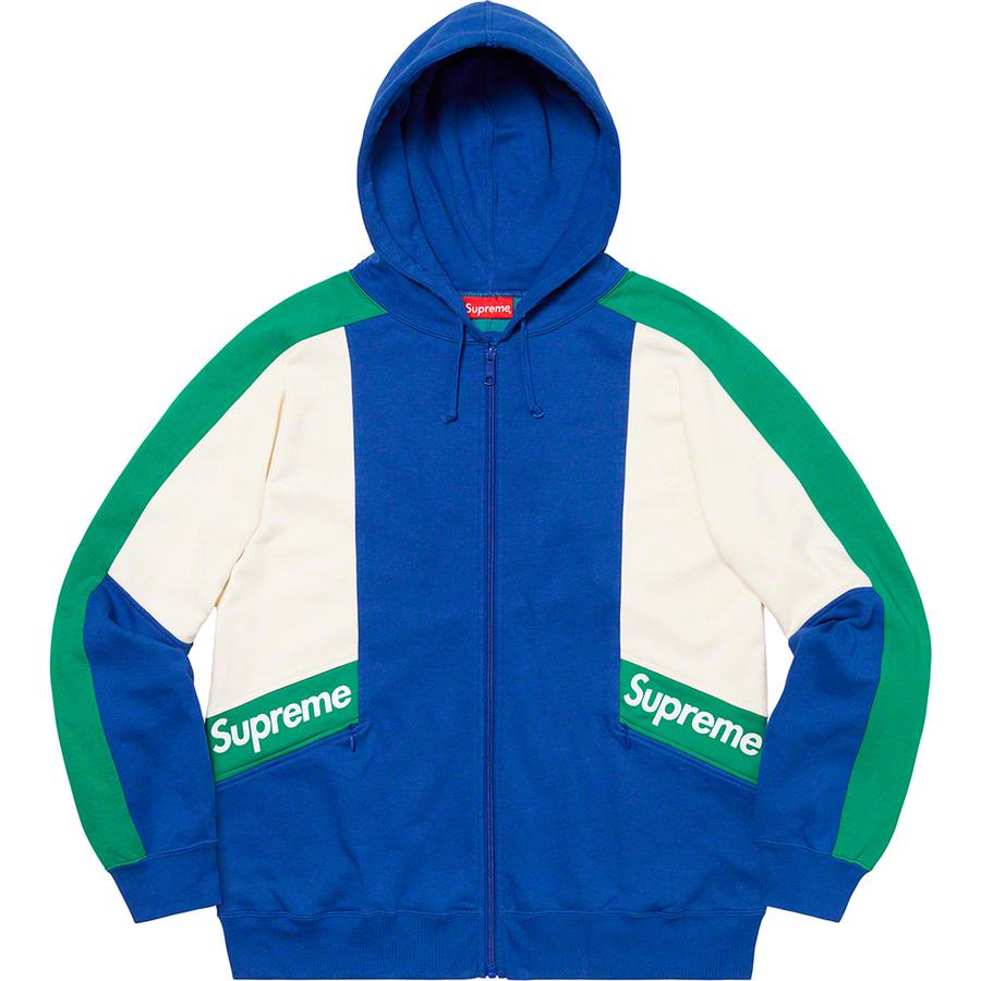 supreme blocked hooded