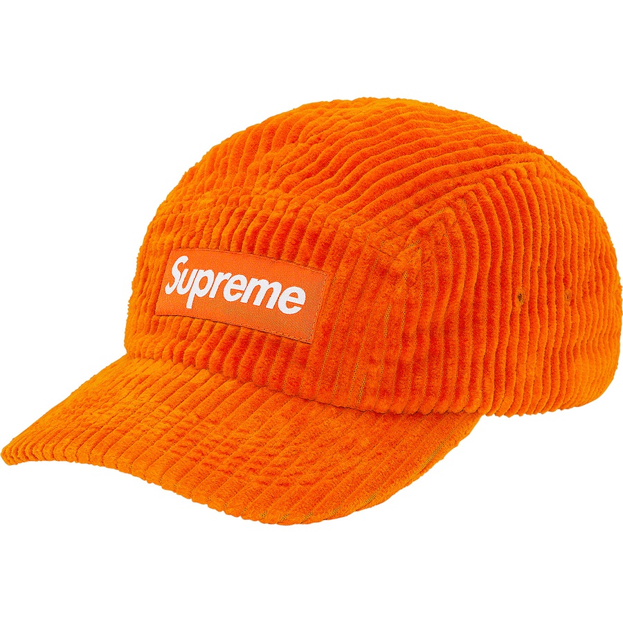 supreme wide wale corduroy camp cap