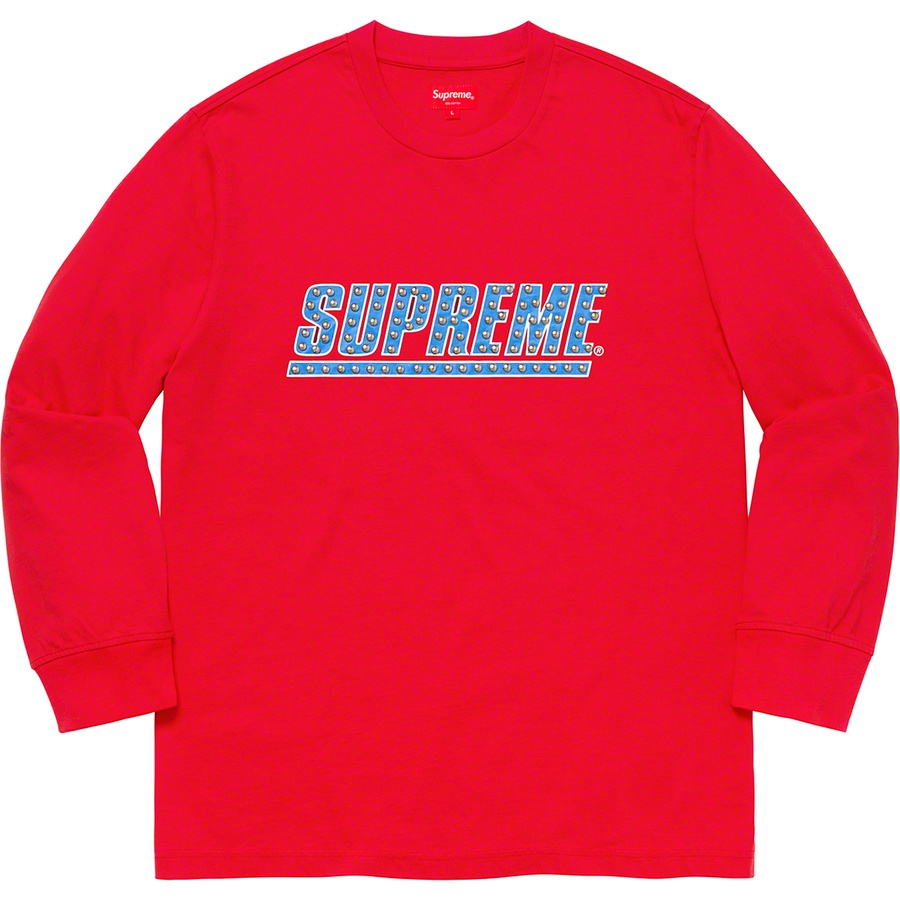 Supreme Studded L/S Top Red - Novelship