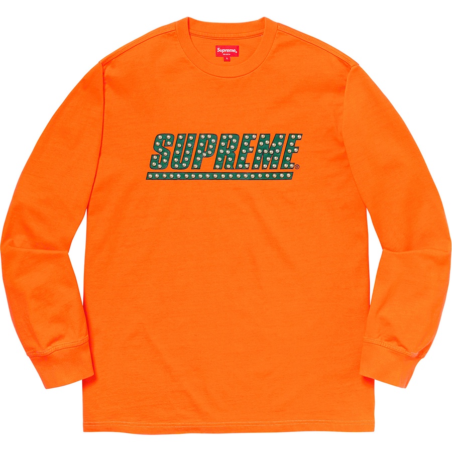 supreme orange t shirt