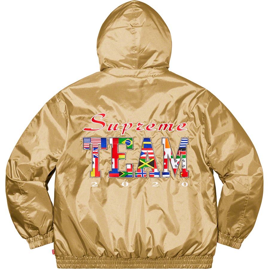 supreme supreme team puffy jacket