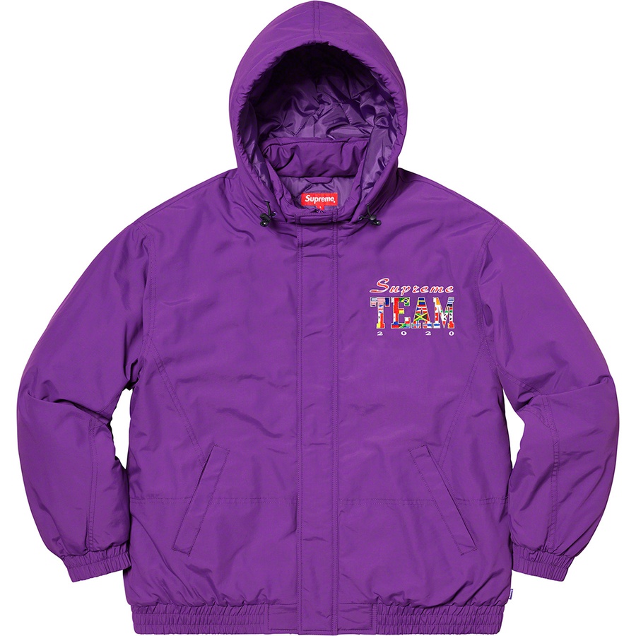 supreme purple jacket