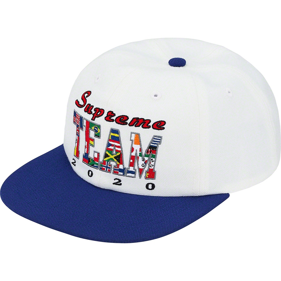 Supreme Team 6‑Panel White - Novelship