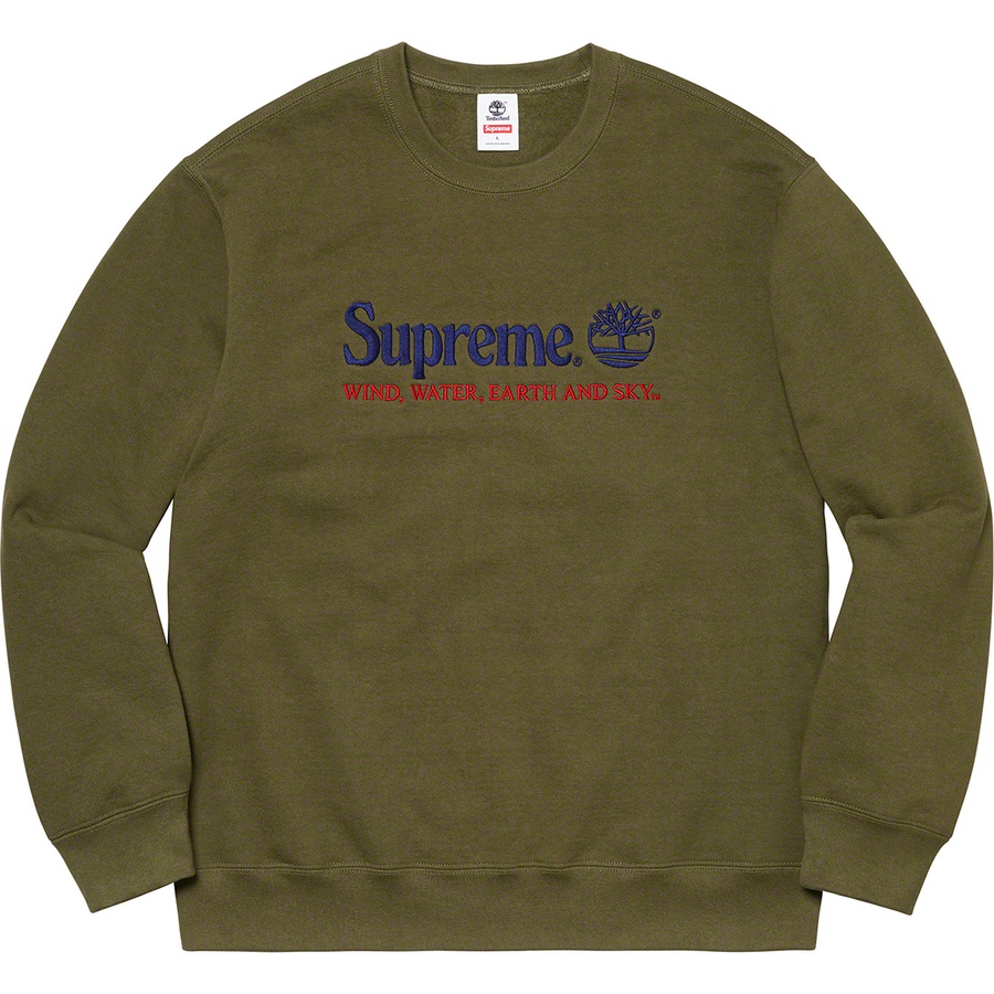 supreme timberland crewneck