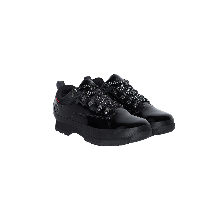Supreme x Timberland Patent Leather Euro Hiker Low 'Black 