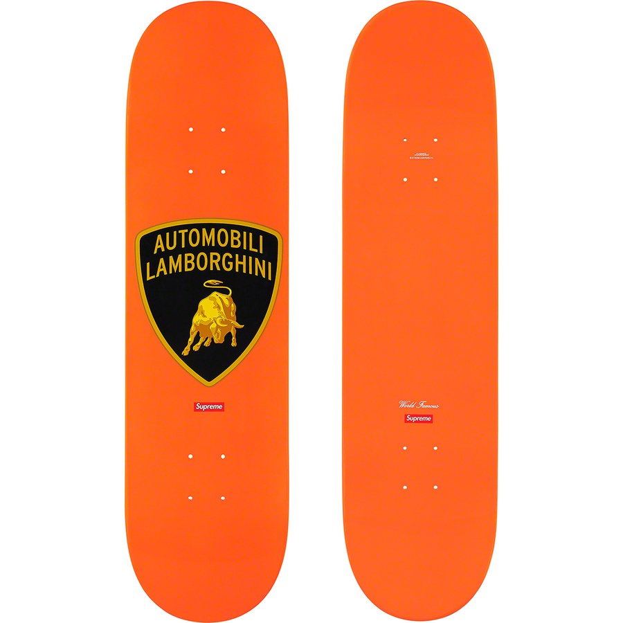 lamborghini skateboard deck