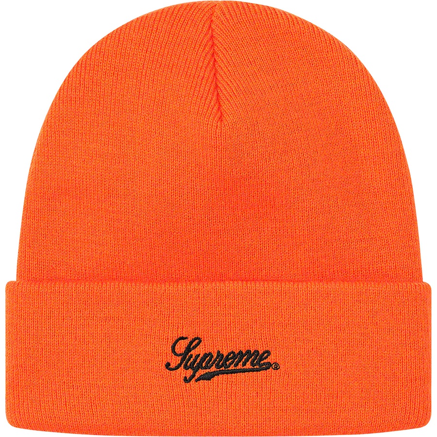 supreme orange beanie