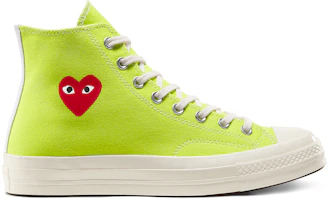 Comme Des Garcons Play X Converse Chuck Taylor All Star 70 High All Over Print Natural Novelship