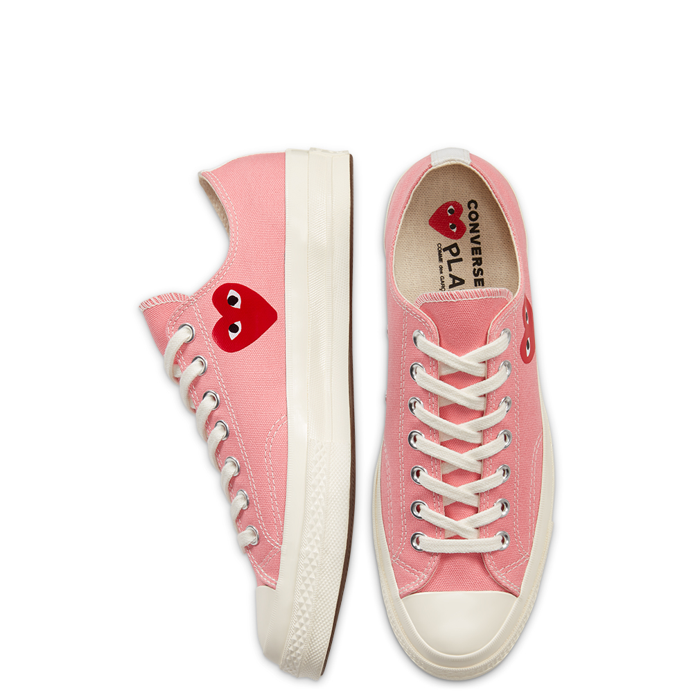 Comme Des Garcons Play X Converse Chuck Taylor All Star 70 Low Bright Pink 1604c Novelship