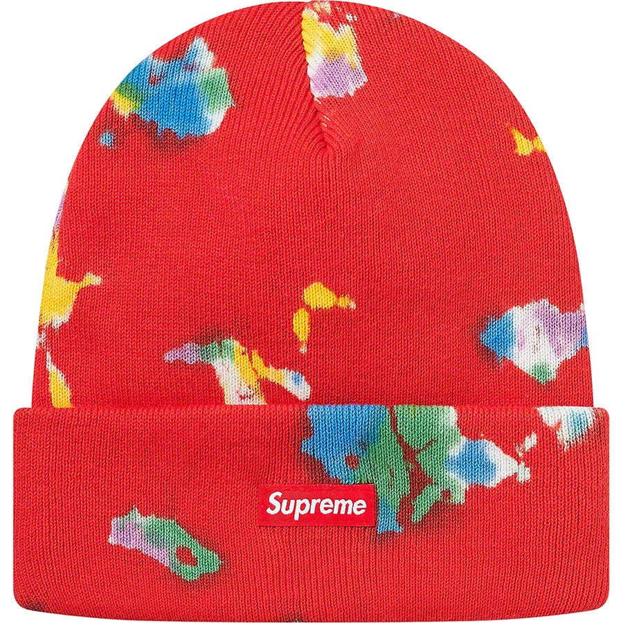 supreme splatter beanie