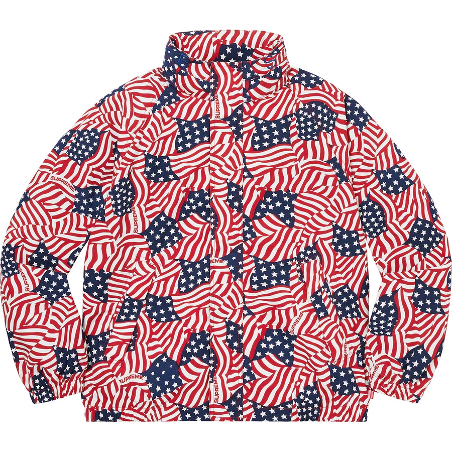 supreme flag jacket