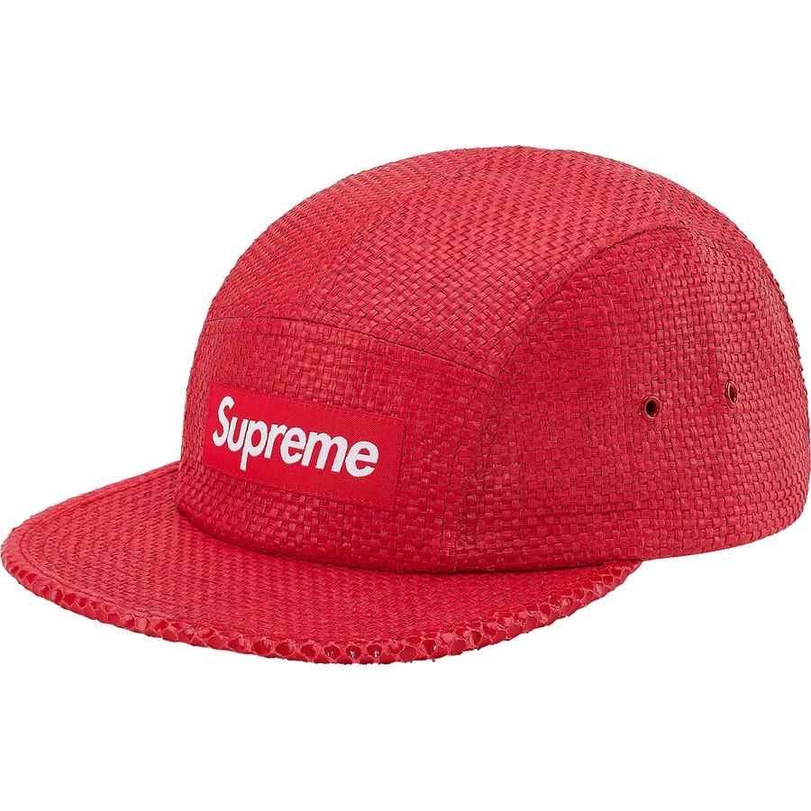 supreme raffia camp cap