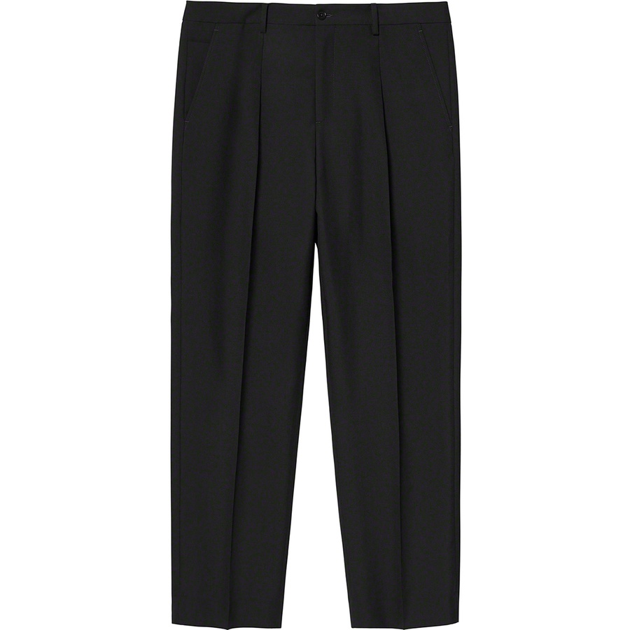 supreme pleated trousers