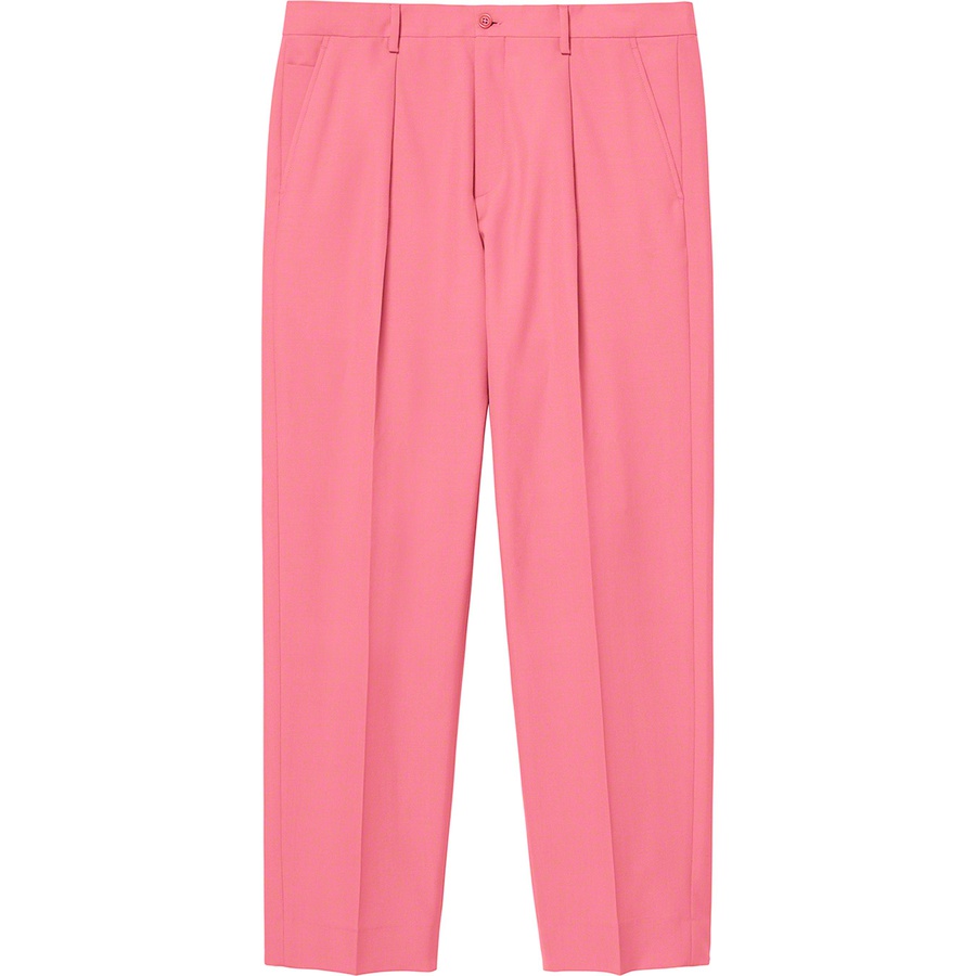 pleated trousers supreme