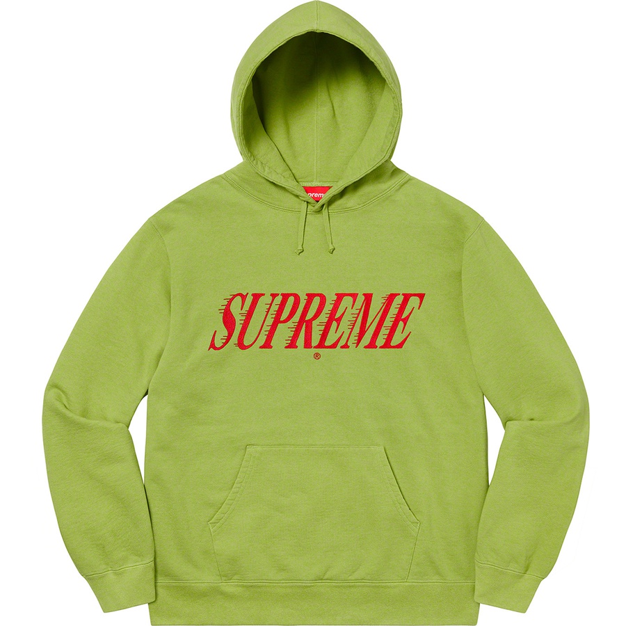 supreme lime hoodie
