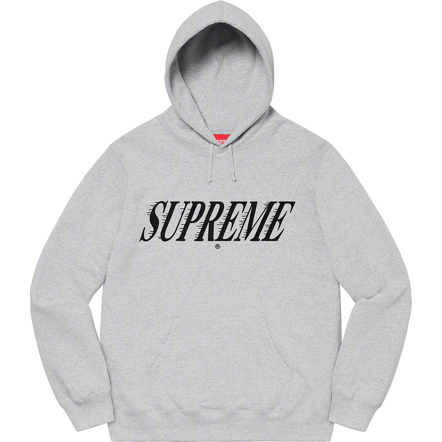 crossover hooded sweatshirt