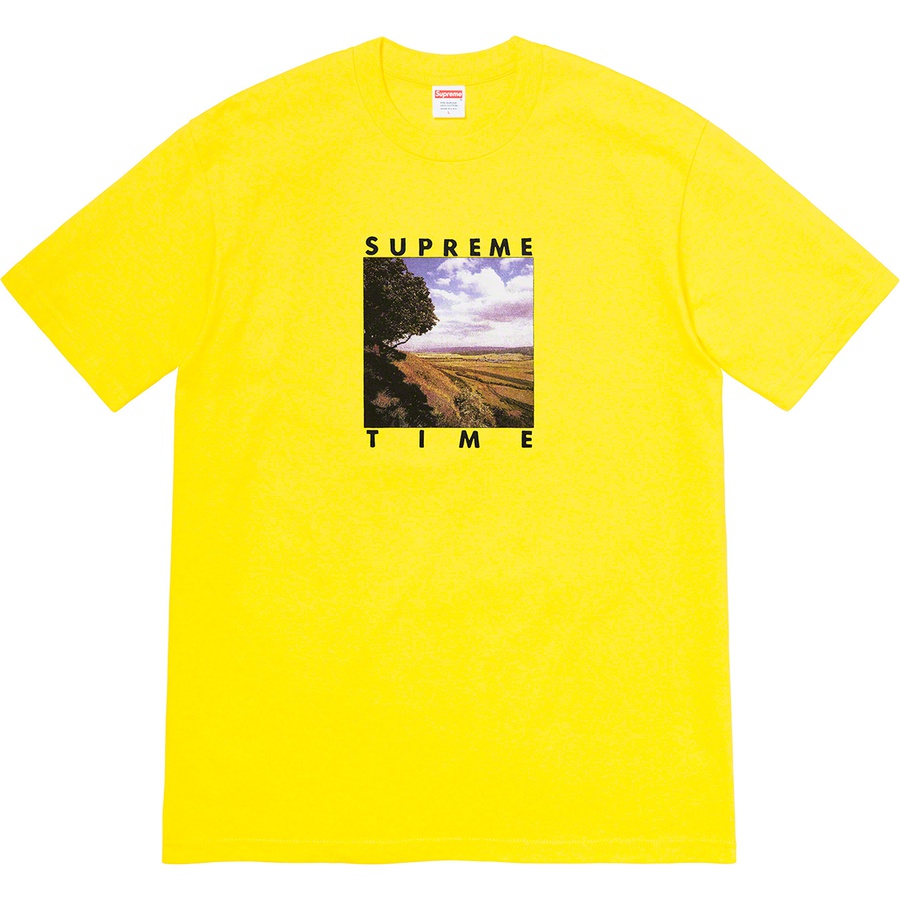 supreme shirt yellow