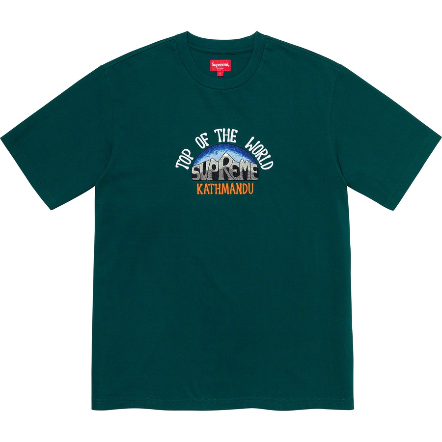 supreme top of the world tee