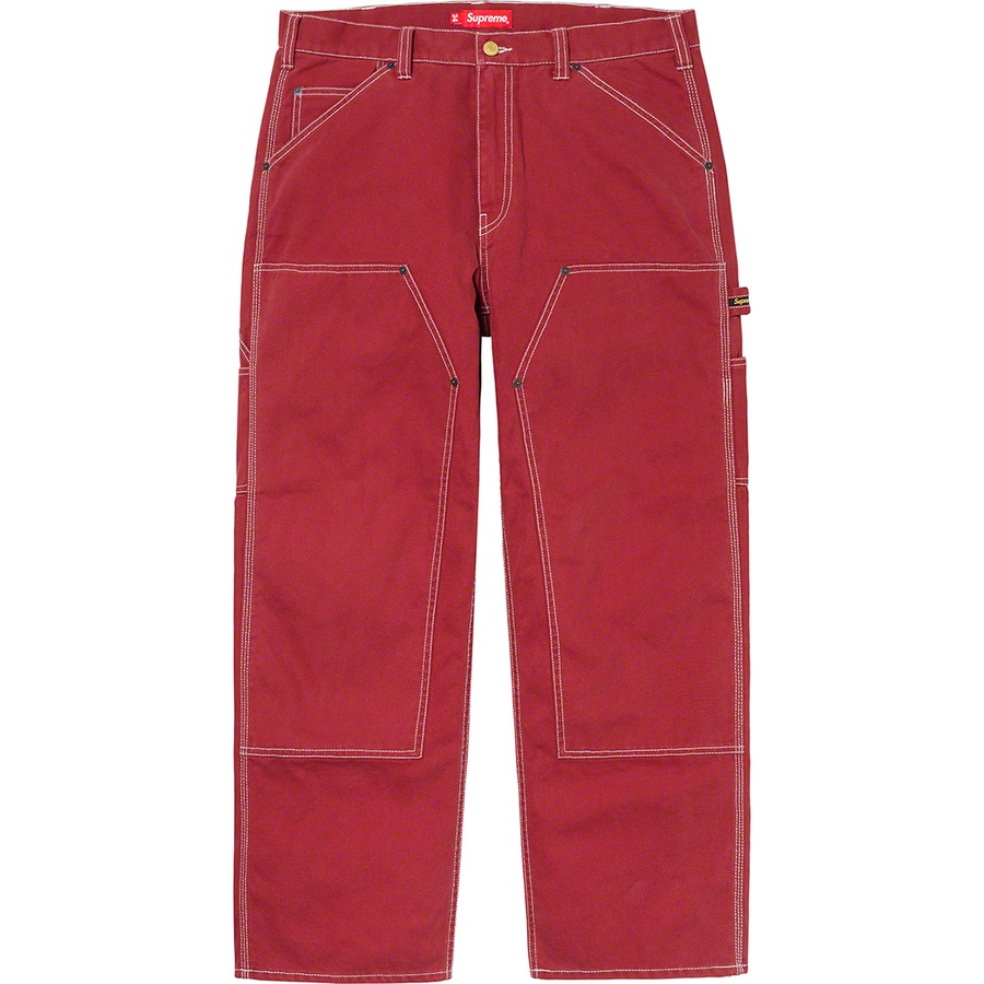 supreme double knee painter pant