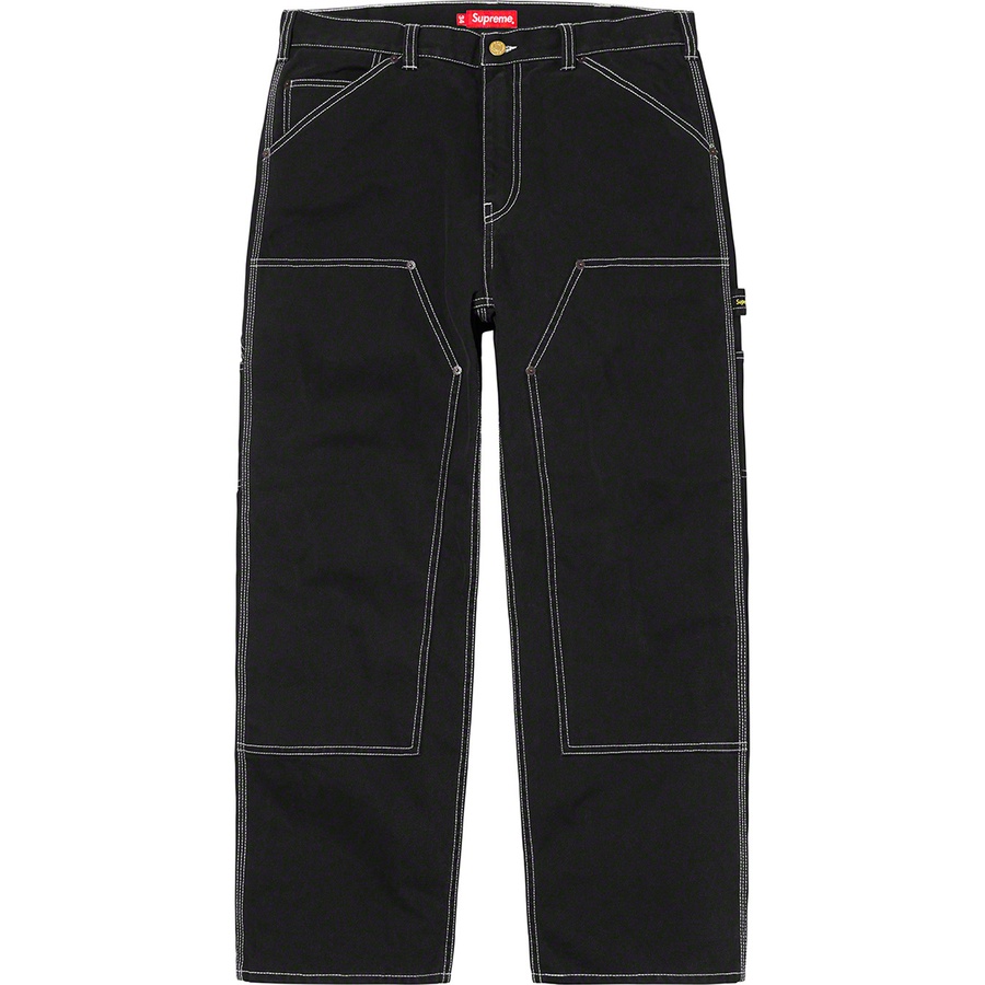 supreme double knee denim painter pant